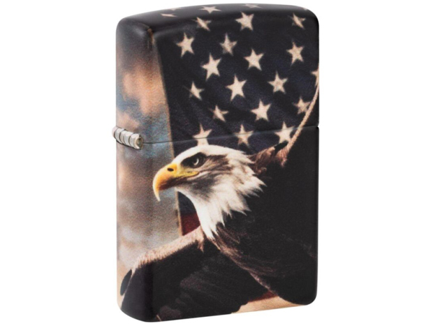 Zippo Feuerzeug - Eagle USA Flag Design