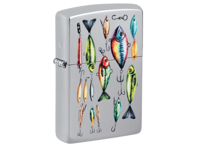 Zippo Feuerzeug - Fishing Hooks Design