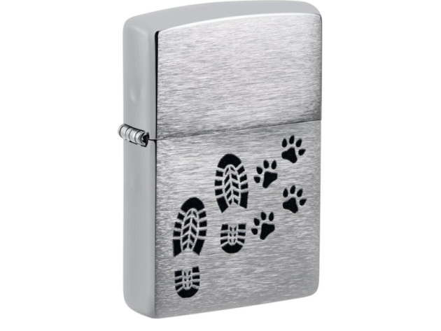Zippo Feuerzeug - Footprints Design