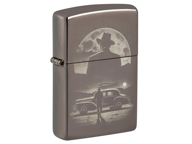 Zippo Feuerzeug - Vintage Car and Man Design