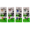 Handpfeifen "Metallic" mit Sieb, 4-fach...