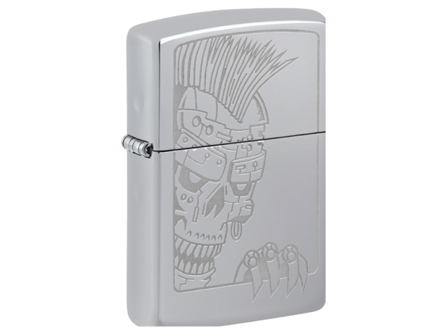 Zippo Feuerzeug - Mohawk Skull Design