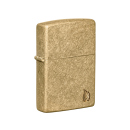 Zippo Feuerzeug - Armor Series Flame Tumbled Brass