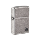 Zippo Feuerzeug - Armor Series Flame Antique Silver