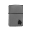 Zippo Feuerzeug - Emblem Attached Flat Grey