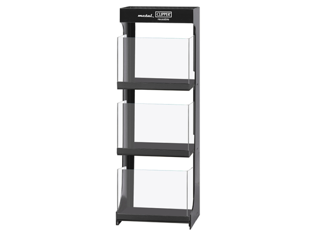 Feuerzeugaufsteller für Clipper Metal