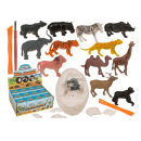 Wildtiere Ausgrabungsset, sortiert, 12er Display