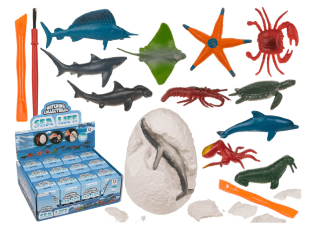 Meereswelt Ausgrabungsset, sortiert, 12er Display