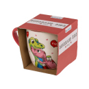 Dino-Becher, 8 x7 cm, 4-fach sortiert, einzeln, UVP: 7,95...