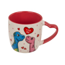 Dino-Becher, 8 x7 cm, 4-fach sortiert, einzeln, UVP: 7,95 Euro