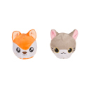 Super High Plüsch-Springbälle, 12er Display