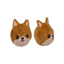 Super High Plüsch-Springbälle, 12er Display