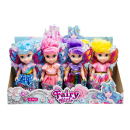 Puppe Fee M&auml;dchen, 4-fach sortiert, 12er Display