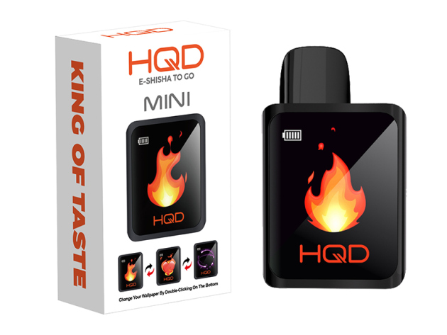 HQD - MINI Akku Basisgerät mit Display - Black