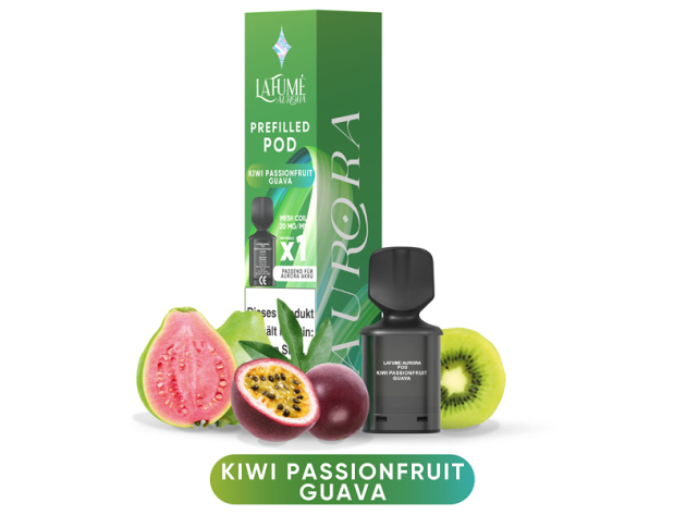 Lafume Aurora Pod - Kiwi Passion Fruit Guave (Kiwi-Passionsfrucht-Guave) - 20mg