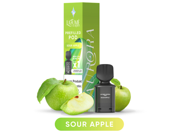 Lafume Aurora Pod - Sour Apple (Saurer Apfel) - 20mg