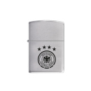 Zippo Feuerzeug -  DFB Logo, chrom brushed