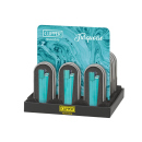 Clipper Metal Large TURQUOUSE, 12er Display