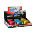 Grinder "Alu finish"; 4-tlg., 3-fach sortiert, einzeln