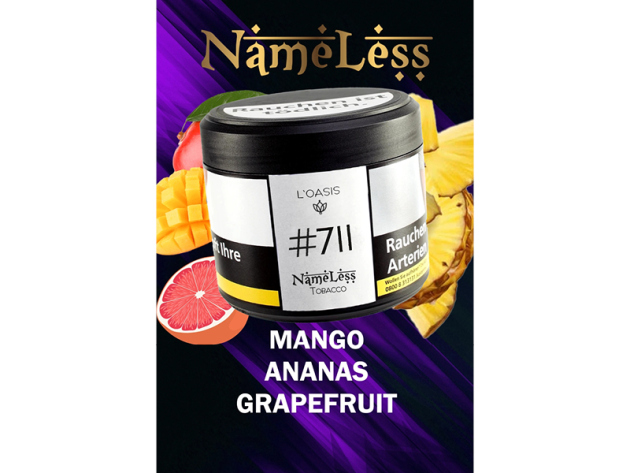 NameLess Tobacco - OASIS (Ananas, Grapefruit, Mango) #711 - 200g