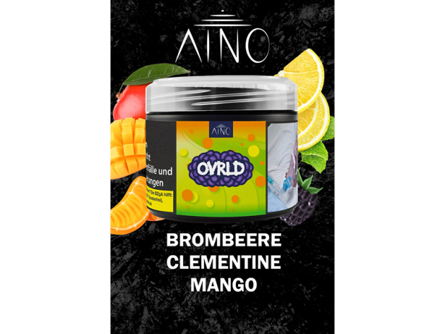 Aino Tobacco - OVRLD (Brombeere, Clementine, Mango) - 200g