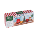 Kerzenhaltertset, Christmas, mit 4 Dekogläsern, UVP: 21,99 Euro