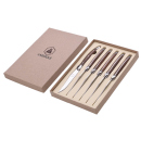 Steak Messer, Walnuss Holz, 6er Set, UVP: 29,99 Euro