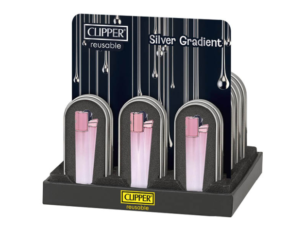 Clipper Metal GOLD, 12p Display