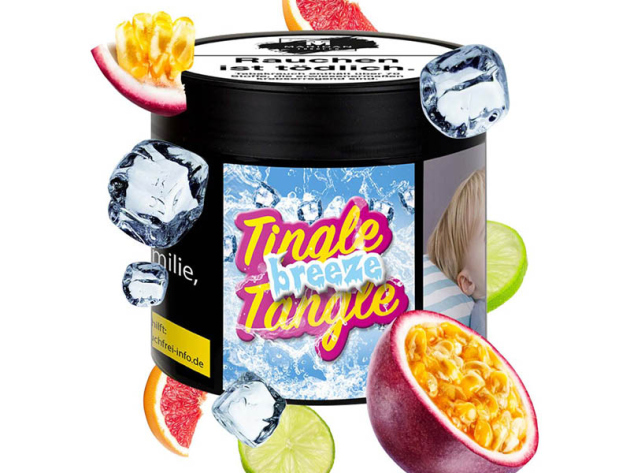 Maridan Tobacco - TINGLE TANGLE BREEZE (Grapefruit, Limette, Maracuja, Ice) - 200g
