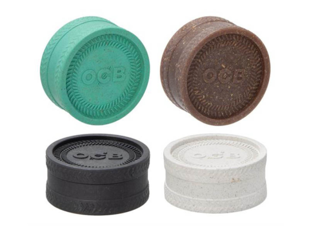 Grinder "OCB"; 2-tlg., 4-fach sortiert, einzeln