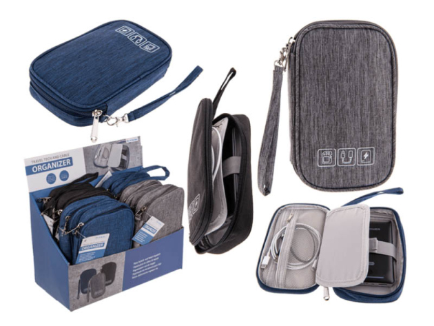 Reise/Kabel-Organizer, ca. 19 x 12 cmt, UVP: 9,99 Euro
