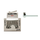 Glaspfeifen "Klar", 24er Display