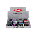 Grinder "Printing"; 4-tlg., ø40mm, einzeln