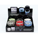 Autoaschenbecher "Diamonds"; 6-fach...