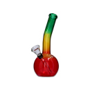 Glasbong "Rasta Round Bent" transp;...