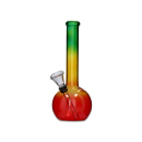 Glasbong "Rasta Round Straight" transp;...