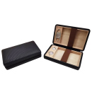 Reisehumidor; schwarz, 23,5 x 15,2 x 6,2 cm