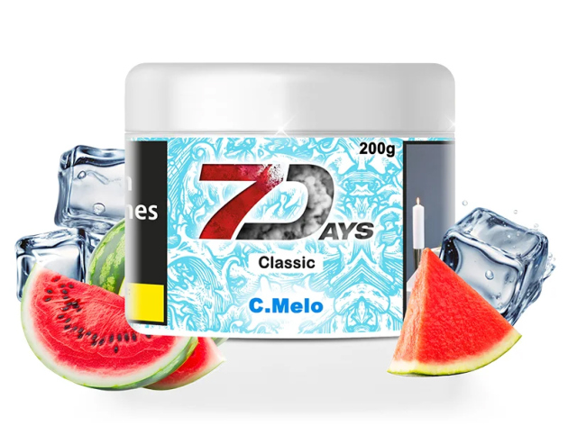 7Days - Cold Melo (Melone, Menthol) - 200g