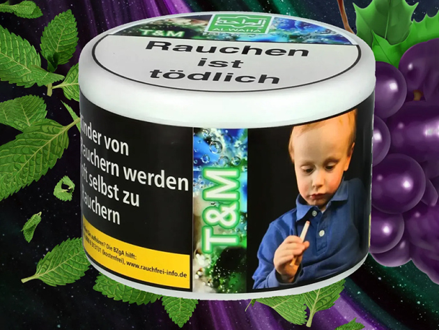 AL-WAHA - T&M (Traube; Minze) - 200g