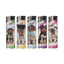 Elektrofeuerzeuge "FUNNY DOGS", 5-fach...