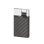 Zigarrenfeuerzeug "Caseti" schwarz/matt/Carbon, Flat-Flame