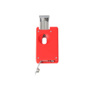 Zigarrenfeuerzeug "Caseti" rot/matt, Soft Jet-Flame, mit Abschn. Kerbschnitt u. Bohrer