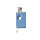 Zigarrenfeuerzeug "Caseti" steel blue/matt, Soft Jet-Flame, mit Abschn. Kerbschnitt u. Bohrer