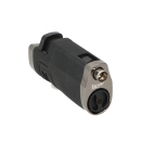 Zigarrenfeuerzeug "Gunsatin" schwarz, Jet-Flame, mit Bohrer & Ablage