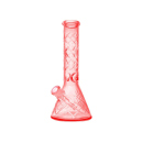 Glasbong "Ice neonrot" transp;...