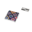 Zigarettenetuis "Floral" lila,...