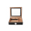 Humidor "Diamond schwarz" mit Hygrometer/Humidifier 26,4 x 22,8 x 8,3 cm