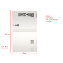 AKTION - 80x SKE Ceystal Bar mit Nikotin + Leerdisplay Kunststoff, 2 Fächer, Schloss -  GRATIS