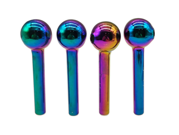 Handpfeife "Rainbow", 10cm, sortiert, 90er Dose