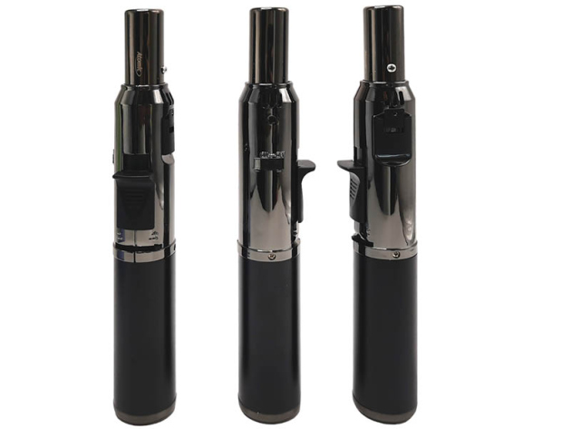 Sturmfeuerzeuge "Dark Torch", Jet-Flame, 6er Display